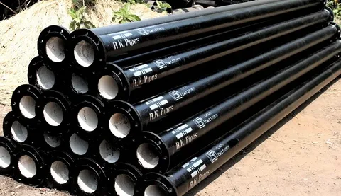 Труба чугунная ВЧШГ ДУ 150 L=6 м ТУ 1461-037-50254094-2008