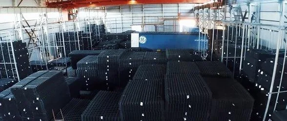 Сетка стальная кладочная в картах ГОСТ 23279-80, диаметр 5 мм, ячейка 200х200, размер карты/рулона 2,0*1,0