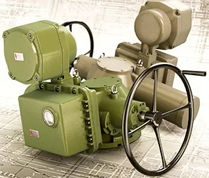 Четвертьоборотный электропривод ГЗ-ОФ-9/6 К, 220В