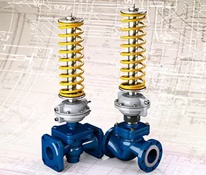 Клапан регулирующий Этон КЗР 25ч945нж Ду20/20 Ру16 с электроприводом типа Б