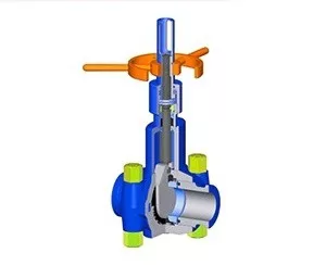 Задвижки с резиновым уплотнителем ЗПРМ-100х25