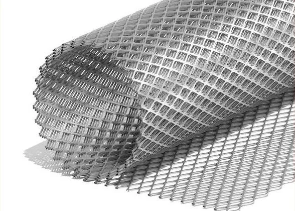 Стальная сетка ЦПВС просечно-вытяжная 1х30 м, 40х20 мм