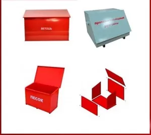 Пожарный ящик для песка 0,1 м3 разборный