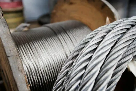 Канат стальной двойной свивки типа ЛК-РО ГОСТ 7669-80