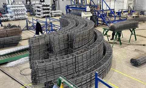 Арматурные криволинейные каркасы