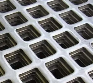 Лист оцинкованный перфорированный Qv 7-20 0,7х1000х2000 мм