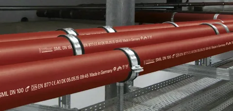 Безраструбная опорная труба ВЧШГ 80 ГОСТ 6942-98