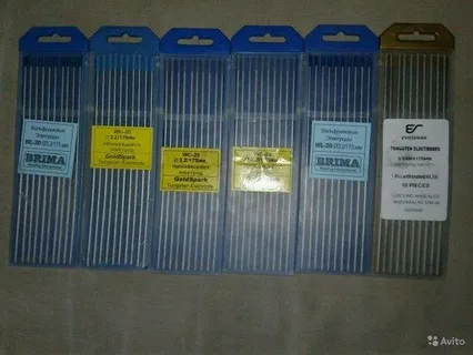 Электроды для аргоно-дуговой сварки