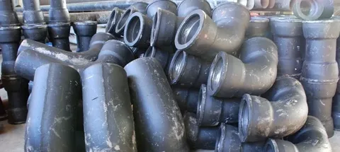 Колено раструб - фланец чугунное УРФ 500 ГОСТ 5525-88